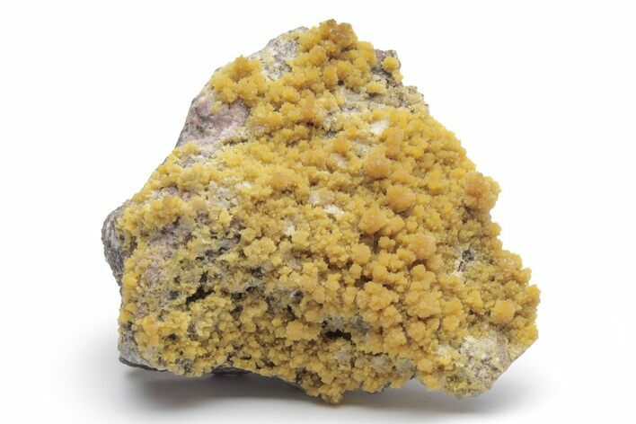 Mimetite Crystal Clusters on Limonitic Matrix - Mexico #220634
